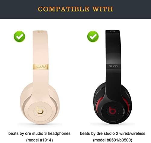 Crystal Blue Headband Replacement for Beats Studio3 & Studio2 Wireless Headphones – Premium Comfort & Style Upgrade for Enhanced Audio Performance and Aesthetic Appeal