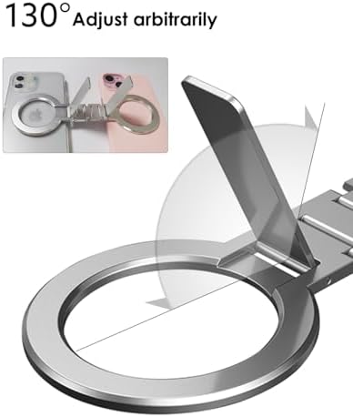 Twins Carry: Magnetic Dual-Phone Holder for iPhone & Android | Lightweight Solution for Professionals, Travelers & Gamers | Manage 2 Mobile Phones for Work, Personal Use (Black, General) – Enhanced Compatibility and Speed