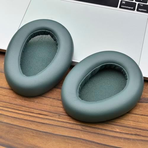 Transform Your Listening Journey with Premium Replacement Ear Pads for JLAB JBuds Lux ANC – Luxurious Soft Leather, Superior Noise Isolation Foam, Unique Green Aesthetic, and Hassle-Free Installation for Unmatched Sound Clarity