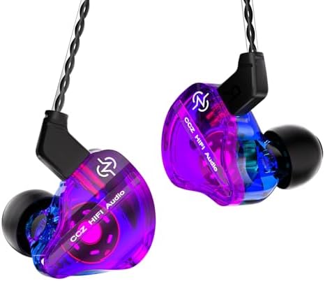 Unleash Your Sound Potential with CCZ Coffee Bean Wired Earbuds – Premium In-Ear Monitors for Musicians and Fitness Enthusiasts, Featuring Hi-Fi Bass and Patented Comfort Eartips – Perfect for Stage Performances, Workouts, and Everyday Listening – Lightweight, Durable Design for Unmatched Audio Quality in Any Setting