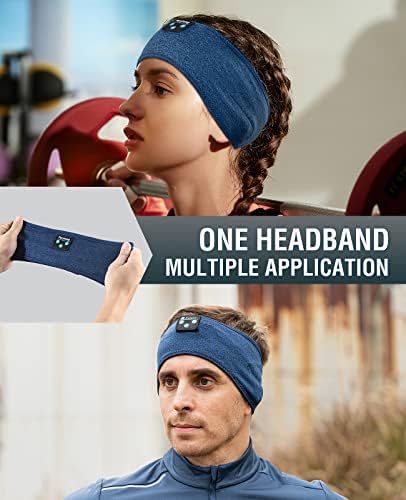 Perytong Wireless Bluetooth Sports Headband Headphones – Ultimate Comfort & Crystal-Clear Sound for Sleep, Yoga & Jogging – Perfect for Insomnia Relief, Meditation, and Easy Device Pairing