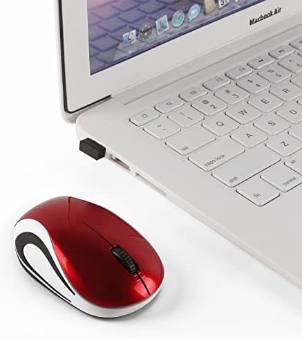 Charming Wireless Mini Mouse – Adorable Portable USB Optical Mouse for Laptops and Kids – Compact 1000 DPI Cordless Design in Fun Purple – Ideal Travel Companion and Perfect Gift for Young Tech Enthusiasts