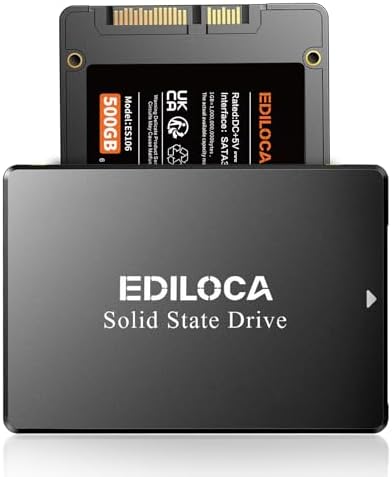 Transform Your PC Performance with the 128 GB SATA III SSD – High-Speed Internal Solid State Drive Featuring 500 MB/s Read Speed, Shock-Resistant Durability, and Advanced 3 D TLC NAND Technology for Reliable Data Storage and Enhanced System Responsiveness
