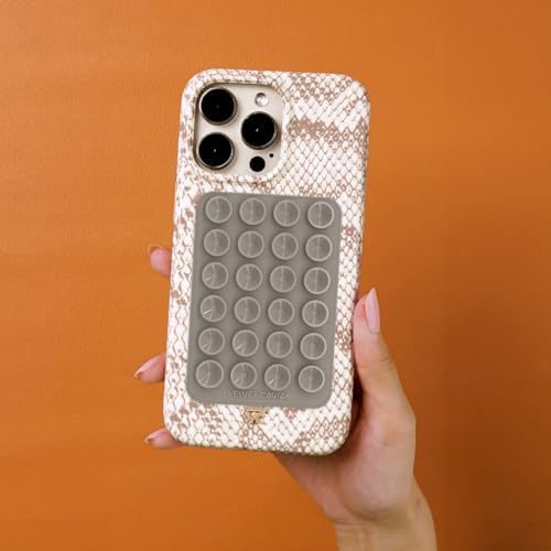Transform Your Mobile Interaction with the VELVET CAVIAR Mag Safe Suction Cup Phone Case Mount – Superior Silicone Grip for Effortless Selfies and Secure Navigation. Featuring an Elegant Nude Beige Finish, This Premium Phone Accessory Ensures Stability for Streaming and Video Calls. Experience Unmatched Convenience with a Durable, Easy-to-Clean Design Perfect for On-the-Go Lifestyles. Ideal for Enhanced Usability, This Innovative Mount Keeps Your Device Within Arm’s Reach While Elevating Your Everyday Tasks with Style.