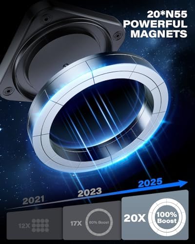 Mag Safe CD Slot Car Phone Holder – Ultimate 17 Magnet Magnetic Mount for i Phone 12-16 Series – Tool-Free Installation for Safe Hands-Free Navigation – Pop Grip Ring for Superior Stability – Essential Accessory for a Tidy Vehicle Interior