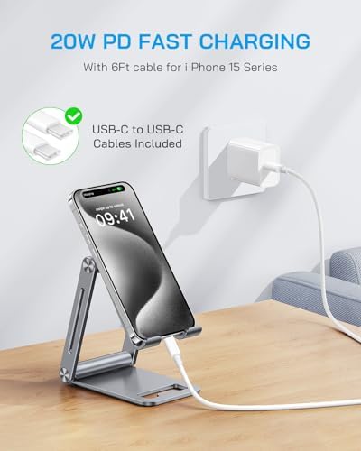 Power Up Your Devices: Ultimate 3-Pack of 20 W USB-C Fast Charging Blocks with 6-Foot Type-C Cable for i Phone 16, 15, i Pad Pro & Air Pods – Sleek White Finish for Home or Office Use – Reliable & Efficient Charging Solution for Modern Lifestyles