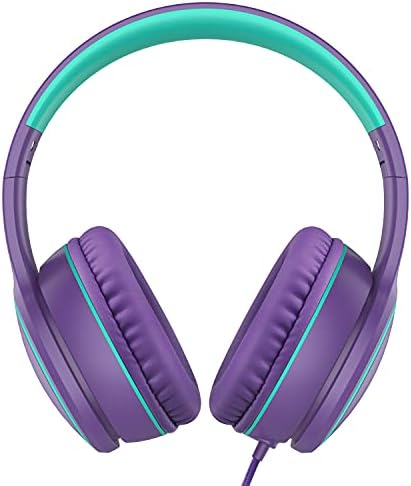 RORSOU R10 Over-Ear Headphones – Lightweight Hi-Fi Stereo Sound with Integrated Microphone for Crisp Bass and Clarity, 1.5 M Tangle-Free Cable, Perfect for Smartphones, Tablets, and PCs – Ultimate Comfort and Portable Design for Music Lovers on the Move