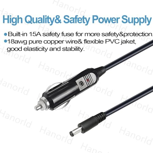 Essential Car Charger Adapter for Spectra S1 S2 SPS100 SPS200 9 Plus Breast Pump – High-Speed 18 AWG Power Cable for Enhanced Portability and Reliability on the Go