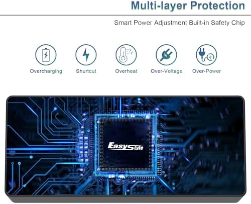 Universal 90 W Laptop Charger with 16 Tips – Versatile AC Adapter for Dell, HP, Acer, Asus, Lenovo, and More – Fast, Safe Power Supply for Notebooks and Ultrabooks – Worldwide Compatibility with 100-240 V Input for Reliable Charging – Ideal Replacement for Diverse Models Including HP Envy, Dell Inspiron, Toshiba Satellite, and Acer Aspire – 30-Day Refund Guarantee and 24/7 Support for Hassle-Free Use – Perfect Solution for Efficient and Dependable Laptop Power Needs