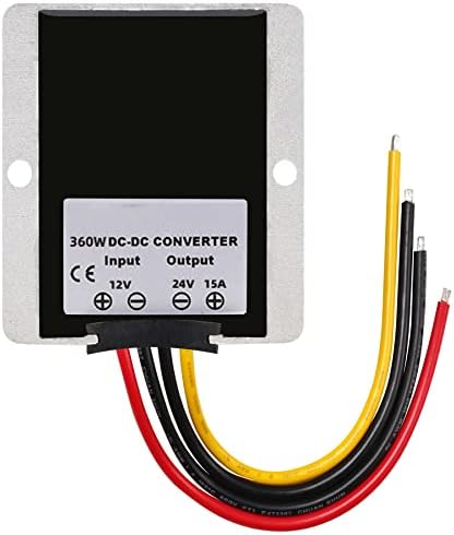 High-Efficiency DC/DC Voltage Booster – Transform 12 V to 48 V for Automotive and Marine Use, 5 A 240 W Power Supply Module, Compact Voltage Regulator with Overcurrent Protection for Enhanced Electrical Systems in Cars, Boats, and Trucks