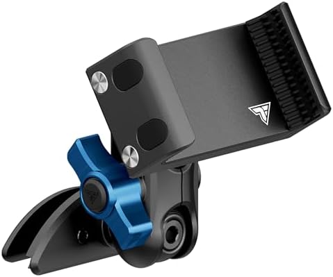 Elevate Your Driving Experience with the Tackform Link Vent Phone Mount for 2018-2023 Jeep JL, Gladiator & 4 XE | Premium CNC Billet Aluminum Design | Zero Slip Grip for Maximum Stability | Anti-Scratch Universal Holder for i Phone, Galaxy & More | Effortless Installation & Sleek Black Finish