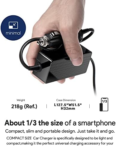 High-Speed 65 W DC Car Charger for JBL Boombox & Xtreme Series | TAIFU Portable Power Adapter for Uninterrupted Music Enjoyment | Compatible with JBL Boombox 1, 2 & Xtreme, Xtreme 2 | Durable, Lightweight & Travel-Friendly Design | Reliable Vehicle Charging Solution for Music Lovers