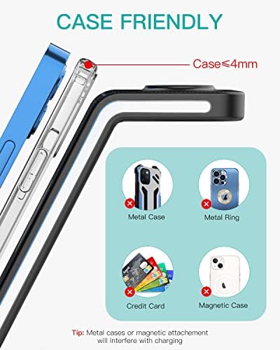 Weetla 3-in-1 Premium Wireless Charger for i Phone, Apple Watch & Air Pods – Lightning-Fast Charging for i Phone 13/12/11 and All Compatible Models – Space-Efficient Design with Secure Non-Slip Base for Ultimate Convenience and Organization