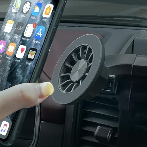 Ford F-150 2015-2020 Magnetic Phone Holder – BEERTE 360° Adjustable Car Mount for 4-7″ Smartphones – Secure Navigation Accessory for Enhanced Driving Safety and Convenience