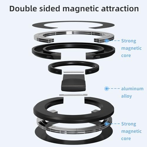 Discover the RESPECTED BRO Desert Gold Magnetic Phone Ring Holder: A Dual Ring Marvel for Enhanced Stability and Versatile Use. Expertly engineered for seamless compatibility with i Phone 16/15/14/13/12, this premium accessory transforms your mobile experience into one of unparalleled convenience. Enjoy hands-free functionality across diverse environments—be it your home, office, gym, or kitchen—with a strong magnetic grip that effortlessly secures your device to any metal surface. The innovative finger loop ensures secure handling, minimizing drop risks while providing comfort during one-handed use. Elevate your video calls, streaming, and browsing by converting any flat surface into an instant stand. Crafted from high-quality materials for long-lasting durability, this phone ring holder is your ultimate companion in navigating daily tasks with confidence and style. Upgrade your i Phone accessories today with the RESPECTED BRO Magnetic Phone Ring Holder—where cutting-edge design meets everyday practicality.