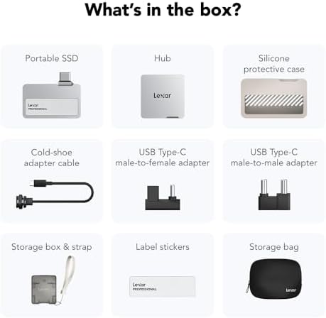 Elevate Your Connectivity with the Lexar Professional Go Portable USB-C Hub – Ultra-Compact 4-Port Design for Lightning-Fast Data Transfer Up to 10 Gbps – Perfect for Smartphones, PCs, Macs, and Tablets – Maximize Productivity On-the-Go!