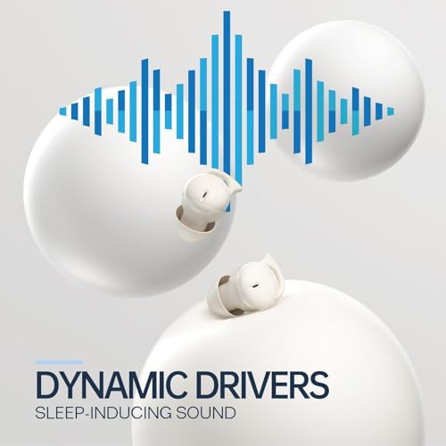 Transform Your Sleep with Innovative Bluetooth 5.3 Sleep Earbuds – Ergonomically Designed Invisible Headphones for Side Sleepers – Advanced Noise-Cancellation for Optimal Rest – Ultra-Lightweight Comfort for Undisturbed Sleep Sessions
