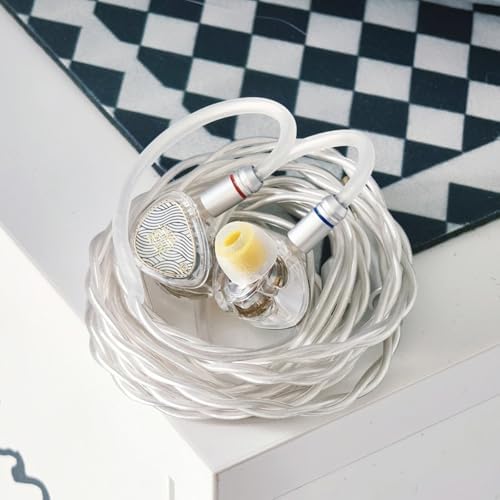 Yongse TANGZU Wan’er II S.G 2 nd Gen Audiophile Gaming Earphones – Premium 10 mm Dynamic Drivers for Deep Bass & Crisp Treble, Durable Detachable Silver-Plated Cable for Longevity, Ergonomic Fit for Gamers & Musicians, 4.4 mm Connector – Ultimate Comfort & Superior Sound Clarity for an Immersive Experience