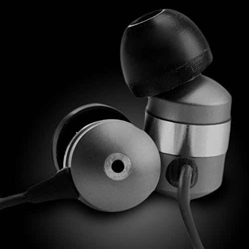 GOgroove Audi OHM HF Earbud Headphones – Superior Noise Isolating In-Ear Earphones with Deep Bass, Ergonomic Fit & Comfortable Gel Tips for All-Day Use – Perfect for Music Lovers, Commuters & Fitness Enthusiasts