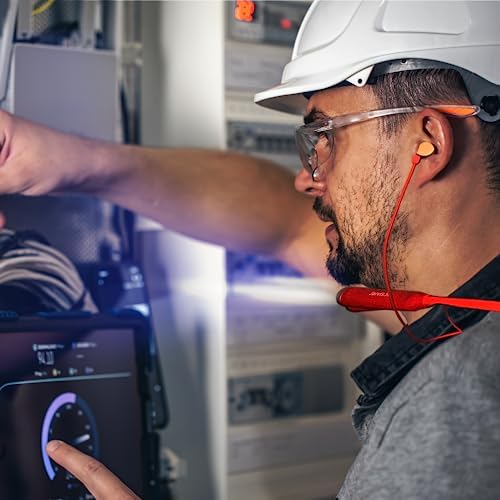 Revolutionary Red Bluetooth Neckband with Integrated Reading Light and High-Fidelity Earbuds – Ultimate Comfort and Versatile Audio Experience for Avid Readers and On-the-Go Users