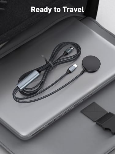 Revolutionary 2-in-1 Samsung Fast Charger for Galaxy Devices – 25 W USB-C Power Adapter with 4.9 ft Cable for Galaxy Watch Ultra/7/6/5/4/3 & S Series (S25/S24/S23/S22/S21/Note20/10) – Optimal Travel Solution for Quick & Efficient Charging