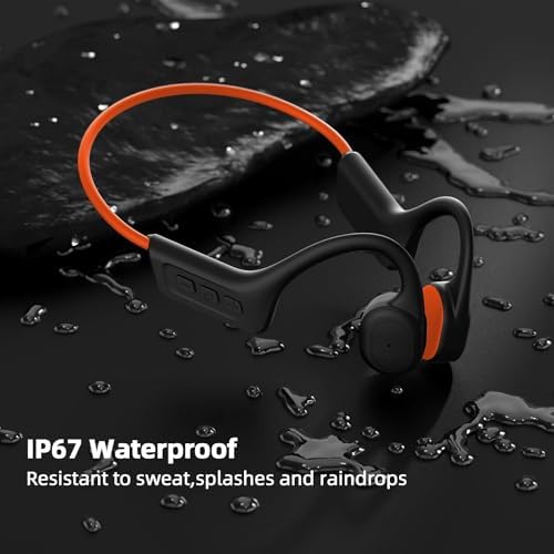 Experience Unmatched Audio Freedom with Arington’s Advanced Open-Ear Bone Conduction Headphones – IPX7 Waterproof Sports Earbuds Featuring Cutting-Edge Bluetooth 5.3 for Seamless Connectivity, 10-Hour Battery Life, and Ergonomic Design – Perfect for Running, Cycling, Hiking, and High-Intensity Workouts.