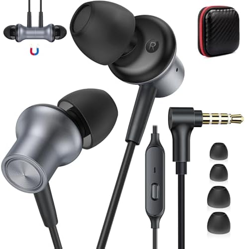Discover Ultimate Audio Precision with ASKUBSKU Noise-Isolating Wired Earbuds – The Essential Hi-Fi Companion for Chromebook and Laptop Users. Tailored for both audiophiles and everyday listeners, these ultra-lightweight earbuds boast a universal 3.5 mm audio jack, ensuring flawless connectivity across all your devices. Experience an unparalleled auditory journey with cutting-edge noise isolation technology, making them the perfect choice for focused study sessions, professional calls, or exhilarating gaming marathons. Featuring an integrated microphone and convenient mute function, crystal-clear communication is guaranteed for students and remote workers alike. Designed with an ergonomic shape, these earbuds provide all-day comfort, preventing weariness during extended listening periods. The sleek grey finish not only enhances durability but also adds a modern flair to your tech ensemble. Elevate your sound experience with ASKUBSKU – your trusted partner for premium audio performance wherever you go.