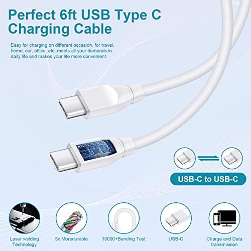 Pixel 9 Pro XL Fast Wireless Charging Pad – 15 W Charger Station for Google Pixel 9, 9 Pro, Fold 9 Pro, 8 Pro, 7 Pro, and Compatible Devices – Includes QC3.0 Adapter for Galaxy S25 Ultra, S24 Ultra, S23, S22 – Compact Design with Safety Features and LED Indicator for Effortless Charging