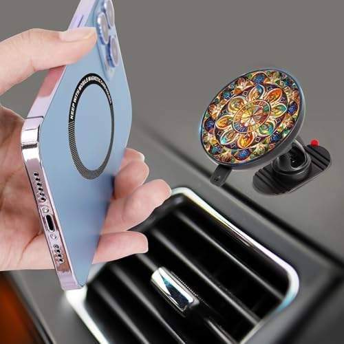 Elevate Your Driving Experience with the 15 W Mag Safe Magnetic Car Wireless Charger – 360-Degree Rotating Phone Holder for i Phone 14, 15 & 16 Pro – Effortless Installation on Dashboard or Vent for Ultimate Convenience and Fast Charging