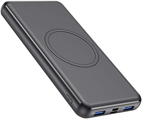 High-Capacity 26800 m Ah Wireless Portable Charger – 10 W Fast Charging Power Bank with 18 W PD & QC 3.0 Support, 4 Outputs & Dual Inputs, Ideal for i Phone 16/15/14/13/12 and Android Devices – Ultimate On-the-Go Power Solution