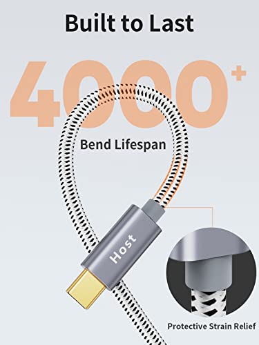 High-Speed 1 FT USB C to Micro B Cable – 10 Gbps Data Transfer for i Phone 15, Seagate & WD External Hard Drives – Durable Braided Design for Enhanced Connectivity & Reliability – Perfect Length for Travel & Desk Use – USB 3.1 Type C Compatible