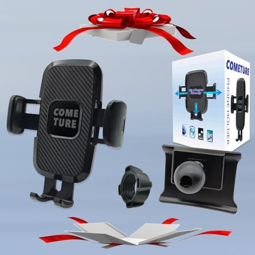 COMETURE 2015-2023 Jeep Renegade Car Phone Holder Mount – Premium Adjustable Smartphone Cradle for i Phone & Android – Enhanced Stability, Easy Installation & Sleek Design for Safe Navigation and Hands-Free Use