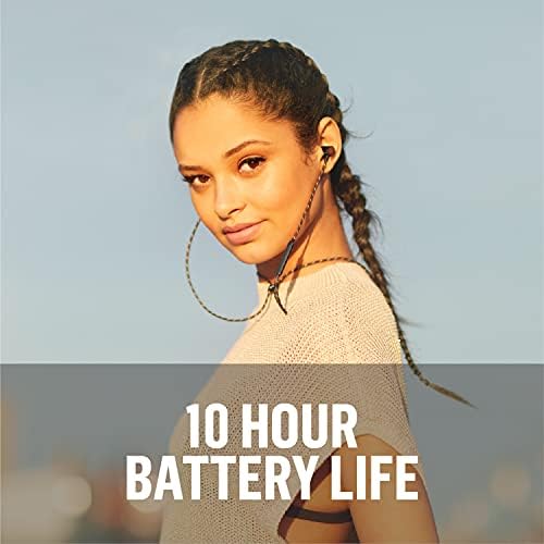 House of Marley Uplift 2 Wireless Earphones – Eco-Friendly Bluetooth Earbuds with 10 Hours Playtime, Built-In Microphone, and Enhanced Compatibility for Music Lovers – Sustainable Sound in Sleek Silver Design