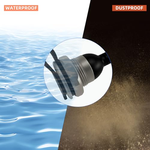 Premium USB 3.0 Threaded Fixed Mount Cable – Waterproof Round Extension Converter A Male to Female, 5 Gbps Data Transfer, 30 cm Length for Secure and Versatile Connections in Outdoor and Industrial Environments