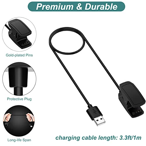 Kissmart High-Speed USB Charger for Garmin Descent Smartwatches – Compatible with G1, G2 Solar, Mk3, Mk2 S, Mk2 i, Mk2, Mk1 & X50 i – Durable Replacement Charging Cable for Adventure-Ready Power Solution