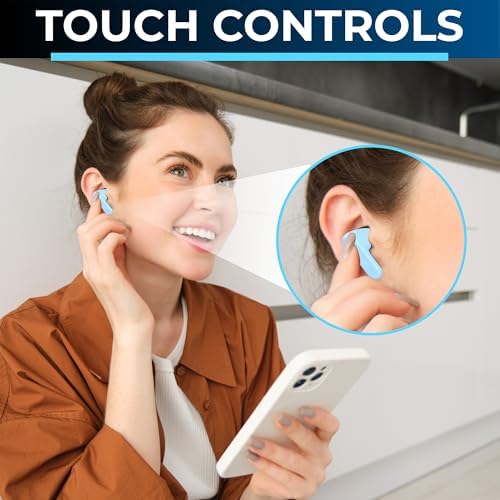 Revolutionize Your Audio Experience with PHILIPS True Wireless Earbuds – Advanced Bluetooth 5.3 Headphones Featuring 13 mm Drivers and AI Mic for Crystal-Clear Calls, IPX4 Waterproof Design for Active Lifestyles, 15 Hours of Playtime, Ultimate Compatibility with i Phone, Android & All Bluetooth Devices in Sleek White Finish