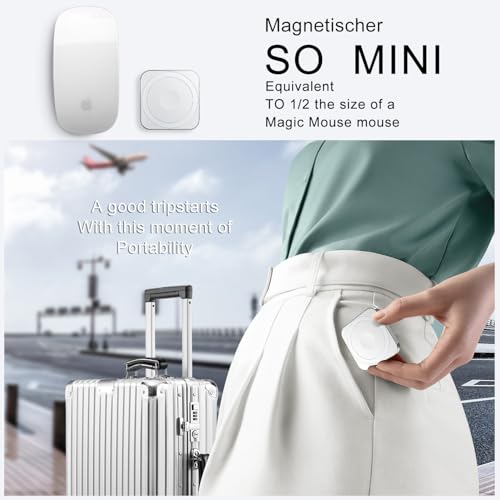 All-in-One AICase Mag Safe 3-in-1 Charger: Ultimate Travel Companion for i Phone, Apple Watch & Air Pods – Fast Wireless Charging with Dual USB-C & Lightning Ports, Magnetic Design Enhancing Compatibility for i Phone 12-16 Pro Max