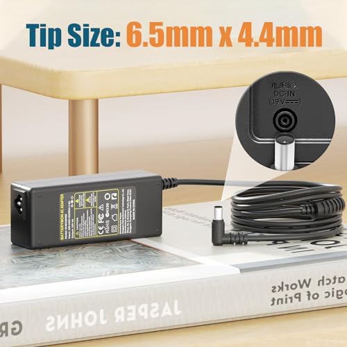 Reliable 19 V Power Adapter for LG Monitors & Samsung Soundbars – High-Quality AC Charger for 22″ to 32″ LED Displays – Fast Charging Solution for 27 GL83 A-B, 27 GN800-B, 32 UD99, and More – Durable and Versatile Power Supply for Enhanced Compatibility and Performance