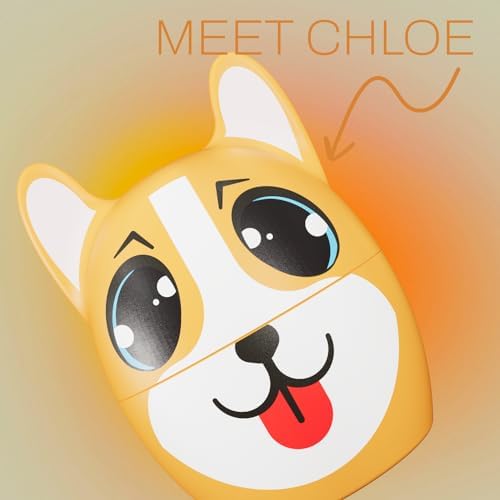 Coby Kids Simon the Sloth Wireless Bluetooth Earbuds – Splash-Proof, 24-Hour Playtime, Easy-Control Design with Adorable Carrying Case for Young Music Enthusiasts and Educational Adventures