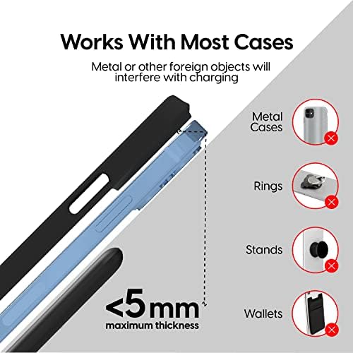 Sleek 15 W Fast Wireless Charging Stand for i Phone 15 Series – Qi-Certified Adjustable Holder Offering Rapid Power Boosts, Non-Slip Grip, and Elegant Black Finish for Effortless Desk or Table Charging – Compatible with i Phone 12 to 15 Pro Max Models – Upgrade Your Charging Setup with Style and Performance