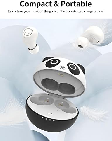 Charming Bluetooth Earbuds for Kids – Waterproof Noise-Cancelling In-Ear Headphones with Adorable Pig and Cat Designs – Comfortable Stereo Sound Perfect for Young Music Lovers and Learning – Durable, Easy-to-Clean Wireless Headset with Broad Device Compatibility – Engage Your Child’s Audio Experience with Fun and Functionality