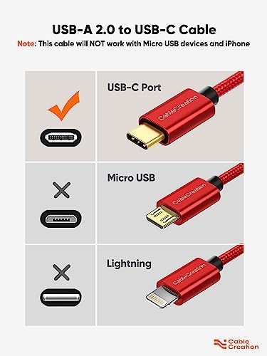 Compact USB C Cable Duo – 0.5 FT Braided Fast Charging Cables for Seamless Data Transfer | 3 A Power & 480 Mbps Speed | Ultimate Compatibility for Mac Book Air, Galaxy S22 Ultra, Stylus Pen, and More | Durable Design | Ideal for On-the-Go Connectivity