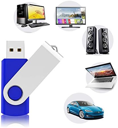 KEXIN 20-Pack 16 GB USB Flash Drives – High-Speed USB 2.0 Thumb Drives for Effortless Data Storage and Transfer, Perfect for Personal and Professional Use, Reliable Portable Storage Solution