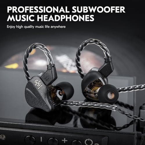Transform Your Sound Journey with CCZ BC04 Pro High-Resolution In-Ear Monitor Headphones – Ergonomically Designed Wired Earbuds Featuring Advanced Dynamic and Balanced Armature Drivers for Unmatched Audio Clarity, Superior Noise Isolation, and Robust Detachable Cable – Perfect for Musicians, Audiophiles, and Gamers Seeking Ultimate Sound Precision.