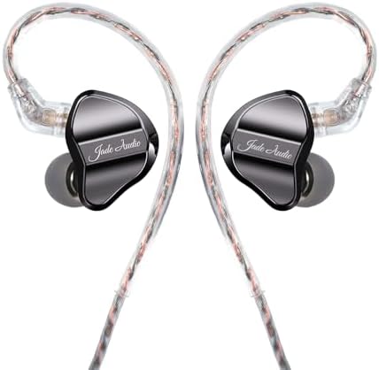 Fii O/Jade Audio JD1 High-Performance Dynamic Driver Earbuds – Superior Hi-Fi Bass Stereo In-Ear Monitors for Audiophiles and Gamers – Lightweight, Ergonomic Design with Built-in Mic for Gaming and Calls – Enhanced Device Compatibility, Perfect for On-the-Go Listening – Stylish Black Finish for the Modern Audio Enthusiast