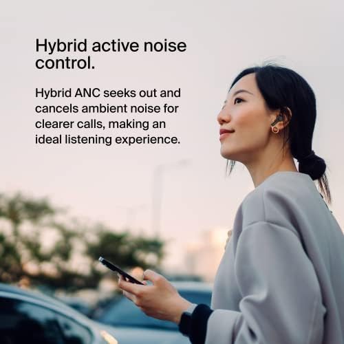 Belkin Sound Form™ Pulse Wireless Noise Cancelling Earbuds – Premium Bluetooth Headphones with IPX5 Water Resistance, Enhanced Dual Microphone Clarity, Ergonomically Designed for Ultimate Comfort, and Convenient Wireless Charging Case – Ideal for i Phone & Samsung Users, Sleek Black Finish