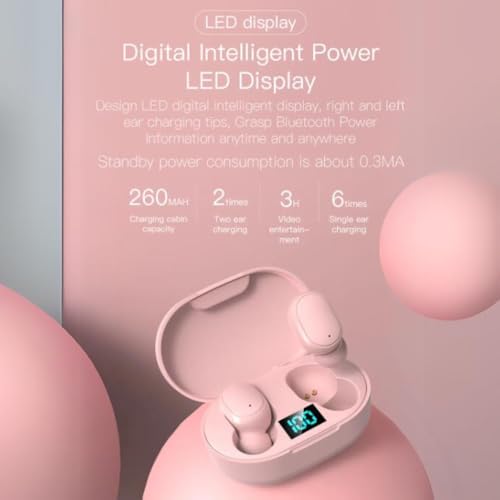 Black Waterproof Bluetooth Earbuds – Premium True Wireless Stereo with Advanced Noise Cancelling Technology for Gamers & Streamers – Ultra-Low 30 ms Latency for Flawless Audio Sync – Stylish LED Battery Indicator for Instant Power Feedback – All-Day Comfort & Universal Compatibility for Effortless Listening