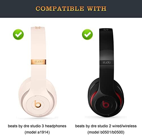 Crystal Blue Headband Replacement for Beats Studio3 & Studio2 Wireless Headphones – Premium Comfort & Style Upgrade for Enhanced Audio Performance and Aesthetic Appeal