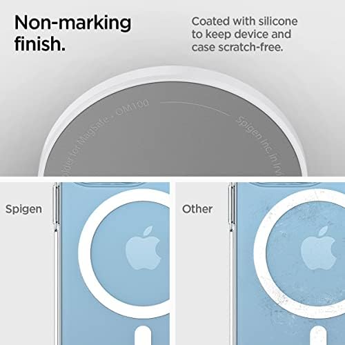 Spigen O-Mag Magnetic Phone Holder Grip for Mag Safe – Enhanced 360-Degree Rotation and Anti-Scratch Design for i Phone 16, 15, 14, 13, 12 Series & Galaxy S25/S24/S23 – Versatile Kickstand & Slip-Free Grip in Sleek Black (OM100) – Ultimate Compatibility with Magnetic Cases