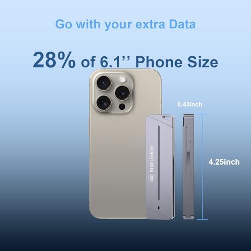 Ultra-Fast M.2 NVME & SATA SSD Enclosure – 10 Gbps USB 3.2 Gen2 USB-C Connector for High-Speed Data Transfer, Compatible with M Key & B+M Key SSDs (2280/2230/2242/2260) – Portable, Plug-and-Play Design for Effortless File Management and Enhanced Performance